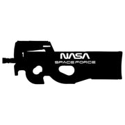 Black NASA Space Force Laser Gun