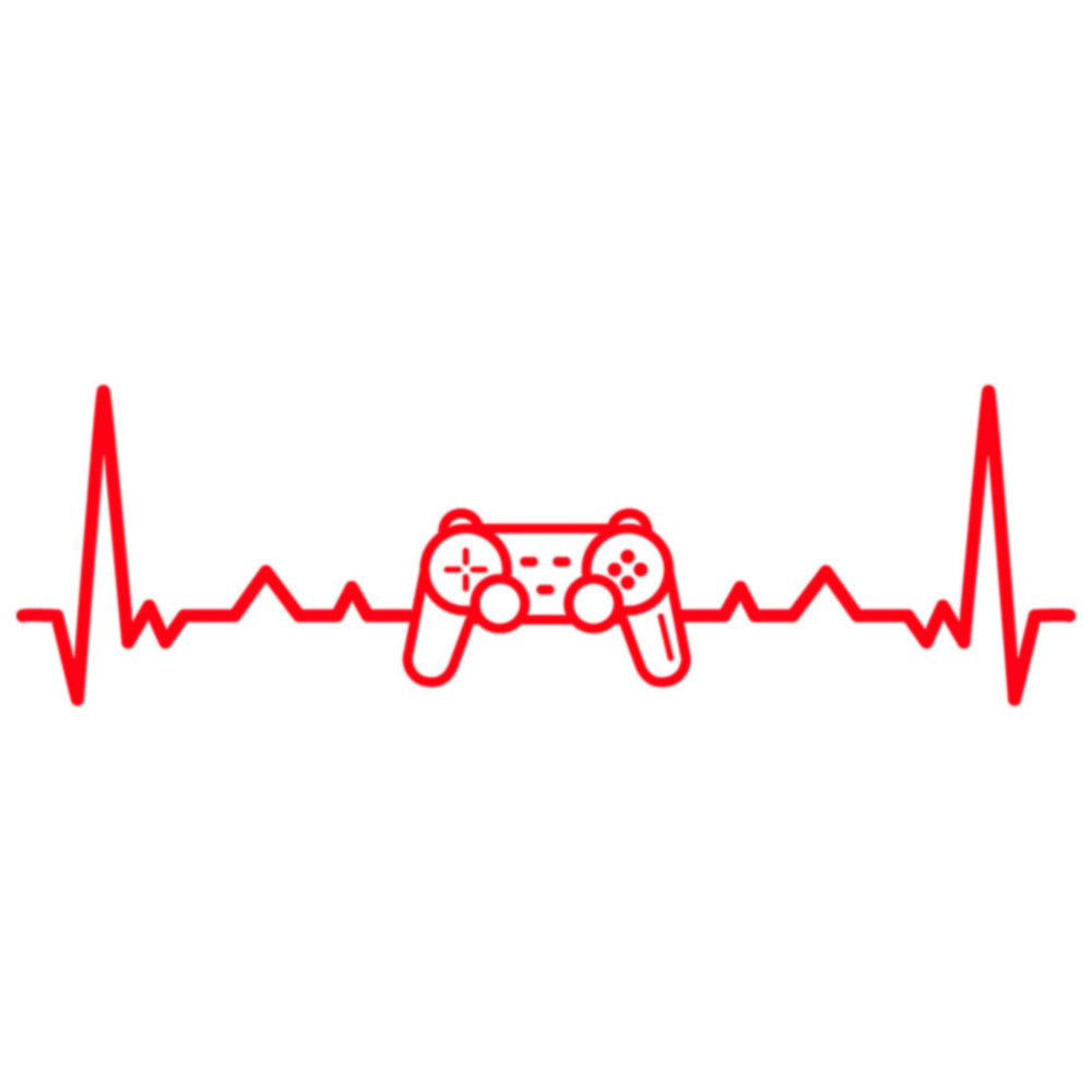 Ide Controller Red Ready-to-Use Red Video Game Controller DTG Printing Design at e4Caps ...