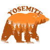 Orange Yosemite Forest Bear