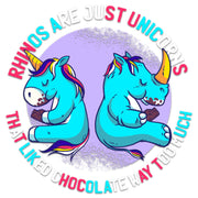 Lt Purple Unicorns and Rhinos