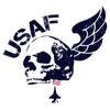 Navy USAF Winged Skull