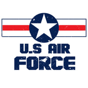 Blue USAF Star Stripes Logo