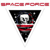 Yellow Space Force Skull