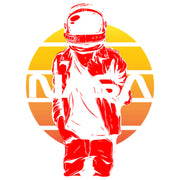 Maroon NASA Rock Astronaut