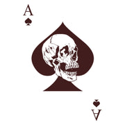 Burgundy Special Forces Ace Death Card