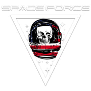 Black Space Force Skull