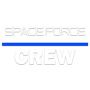 White Blue NASA Space Force Crew