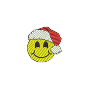 Smiley Face Santa Symbol