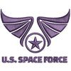 US Space Force digitized embroidery design