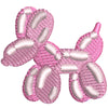 Balloon Animal digitized embroidery design