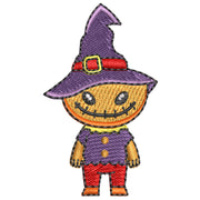 Pumpkin Scarecrow digitized embroidery design