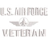 U.S Air Force Veteran digitized embroidery design