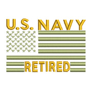 US Navy Retired Symbol