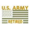 US Army Retired Logo