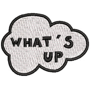 What's Up Cloud digitized embroidery design