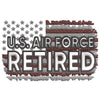 U.S. Air Force Flag Retired