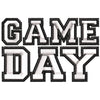 Game Day digitized embroidery design