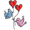 Love Birds digitized embroidery design