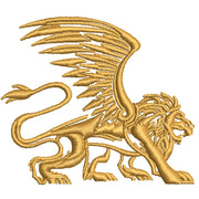 Lion Wings digitized embroidery design