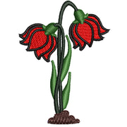 Red Roses digitized embroidery design