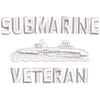 Submarine Veteran digitized embroidery design