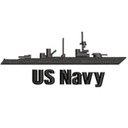 US Navy digitized embroidery design