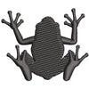 Frog digitized embroidery design