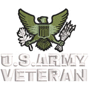 U.S Army Eagle Veteran digitized embroidery design