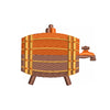 Beer Barrel Bin digitized embroidery design