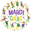 Mardi Gras Festive Dance Design