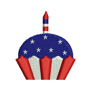 Patriotic Cupcake