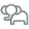 Delicate Elephant Symbol