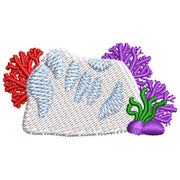 Coral Elements digitized embroidery design