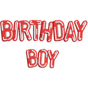 Birthday Boy digitized embroidery design