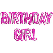 Birthday Girl digitized embroidery design