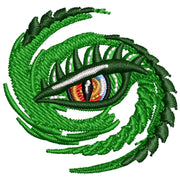 Dragon Eye digitized embroidery design