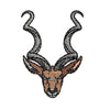 Kudu Antelope digitized embroidery design