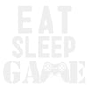 Eat Sleep Game dtg printing design