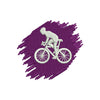 Purple Cyclist