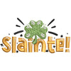 Slainte digitized embroidery design