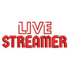 Live Streamer embroidery design