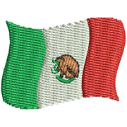 Mini Mexican Flag