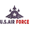 US Air Force digitized embroidery design