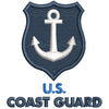 US Anchor Coast Guard digitized embroidery design