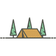 Camping Tent Scene