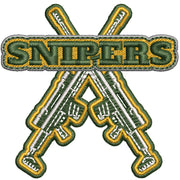 Snipers digitized embroidery design