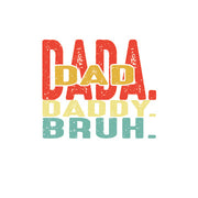 Daddy Bruh digitized embroidery design