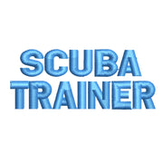 Scuba Trainer digitized embroidery design