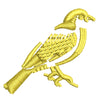 Artistic Finch Bird digitized embroidery design