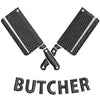 Butcher digitized embroidery design